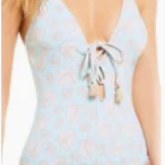 🎉HP🎉Daniel Cremieux Fleur Plunge Maillot 1 Piece Women's Size M Swimsuit NWT - Picture 5 of 16